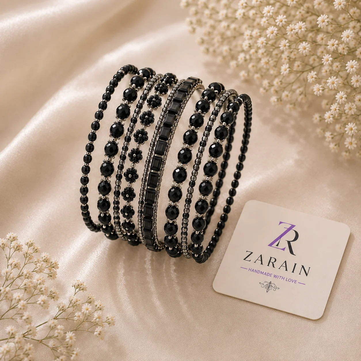 Ruby Royale Handmade Bangle